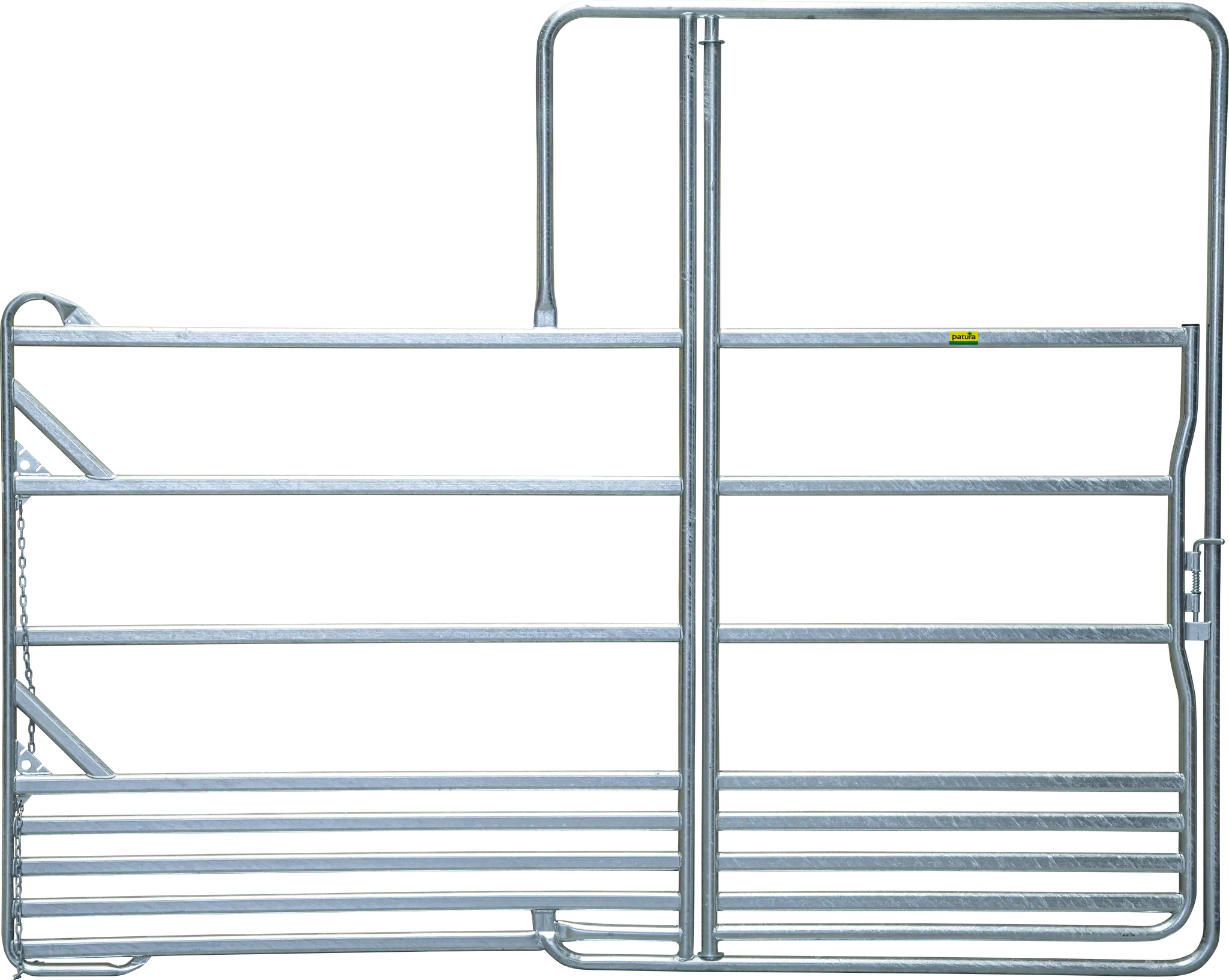 Sicherheits-Pferde-Panel mit Tor 3,00 m Höhe 2,40 m