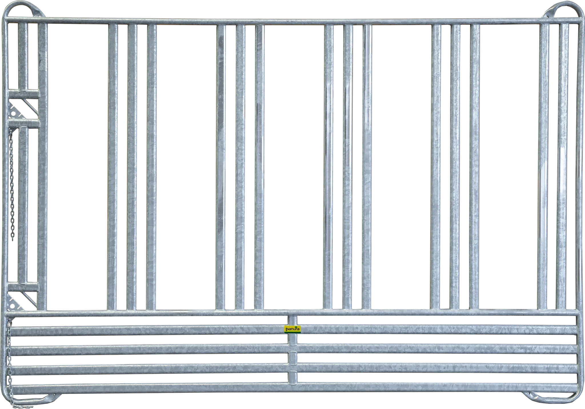 Sicherheits-Pferde-Panel mit Fressgitter 3,00 m