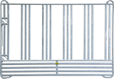 Sicherheits-Pferde-Panel mit Fressgitter 3,00 m