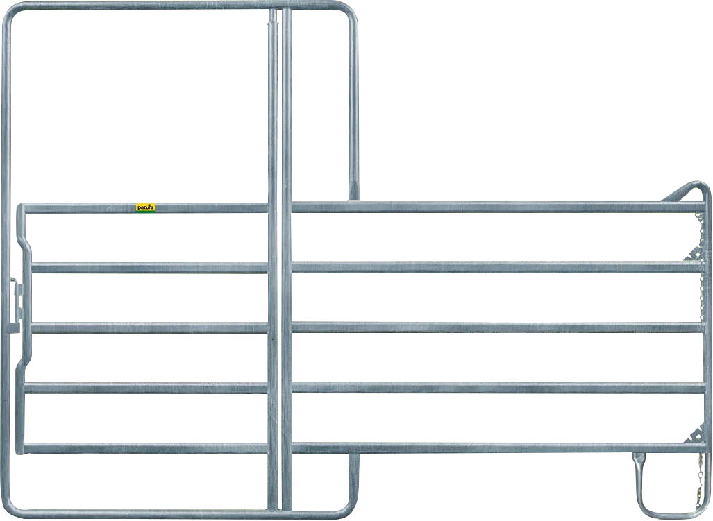 Panel-5 mit Tor 2,40 m Breite 2,40 m, Höhe 2,20 m
