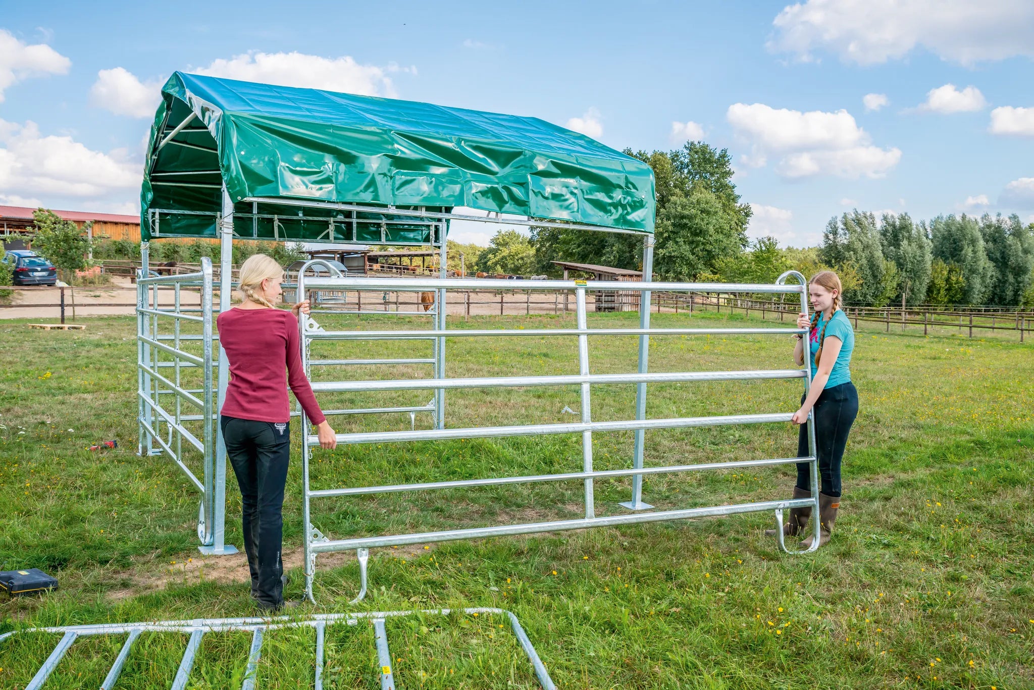 Panel-Dach 6 m x 3,6 m