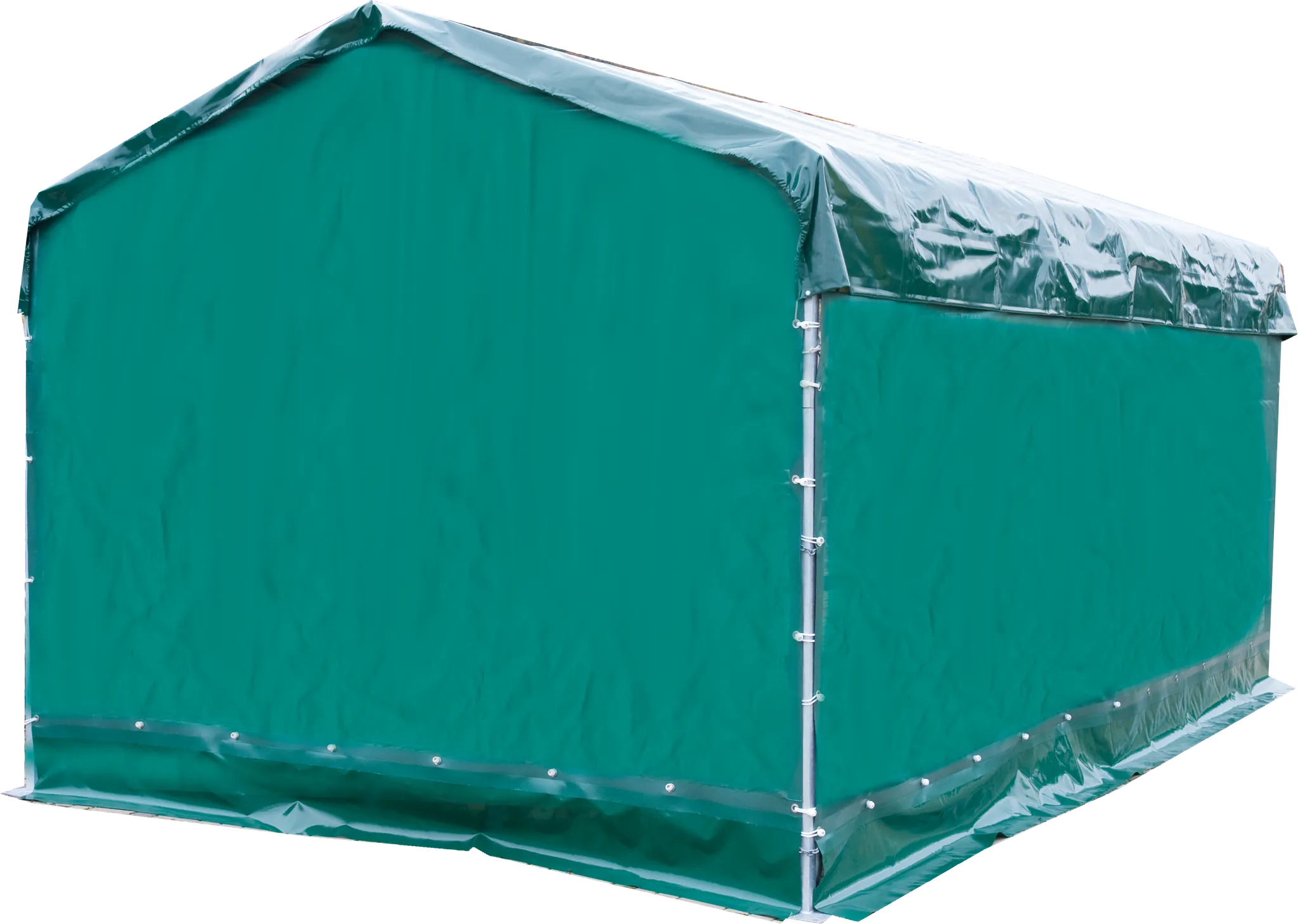 Wetterschutzplane für Panel-Dach 3 x 3,6 m, Seitenteil L = 3 m