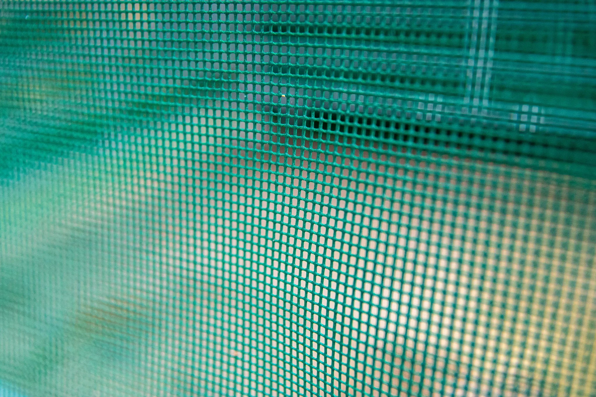 Windschutznetz Kleintierzelt Giebelseite