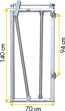 Fressgitter für Tierbehandlung