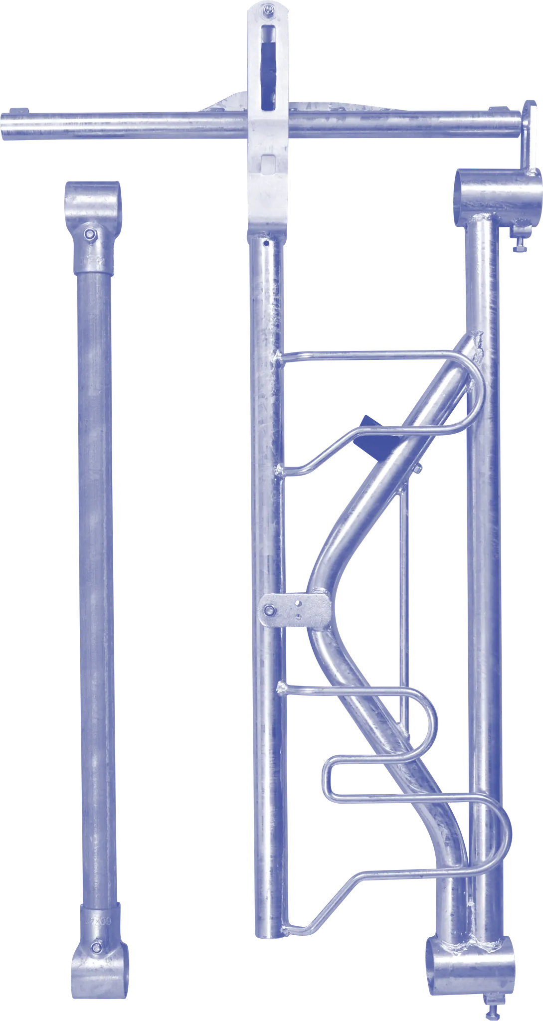 Freßplatz SSV Modular mit Fangbügel und Zwischenstange mit Schellen