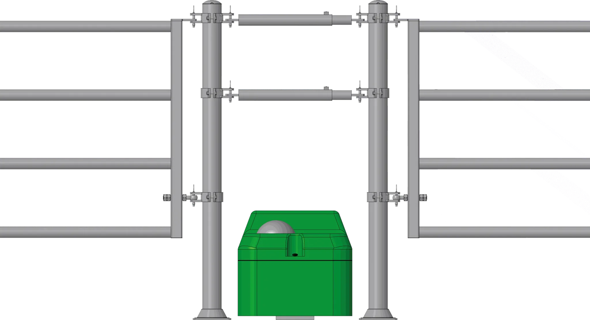 Abschlussrohr Standard für Balltränke