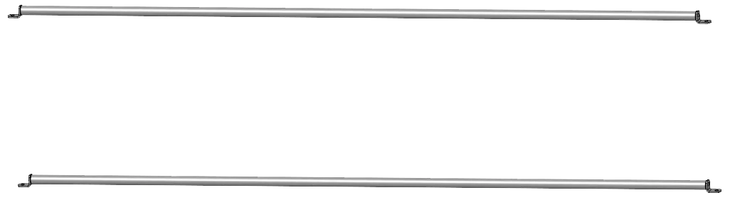 Trägergestell Kalb 3,00 m für Kälber-Schrägfressgitter modular