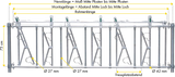 Kälberfressgitter 6/3, FPA 45 cm, vz