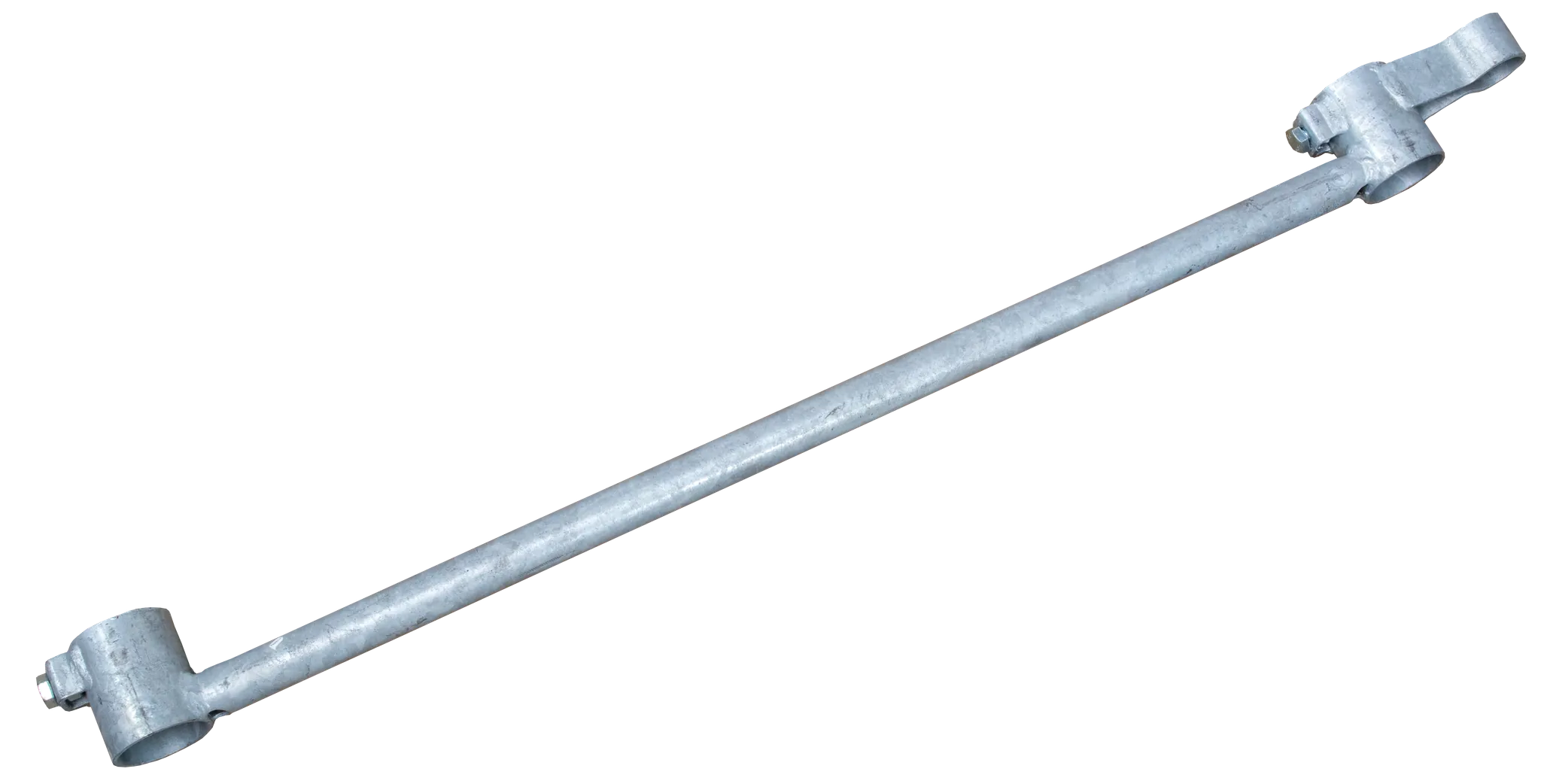 Abschlussstange mit Halter Typ SV für Verriegelungsrohr