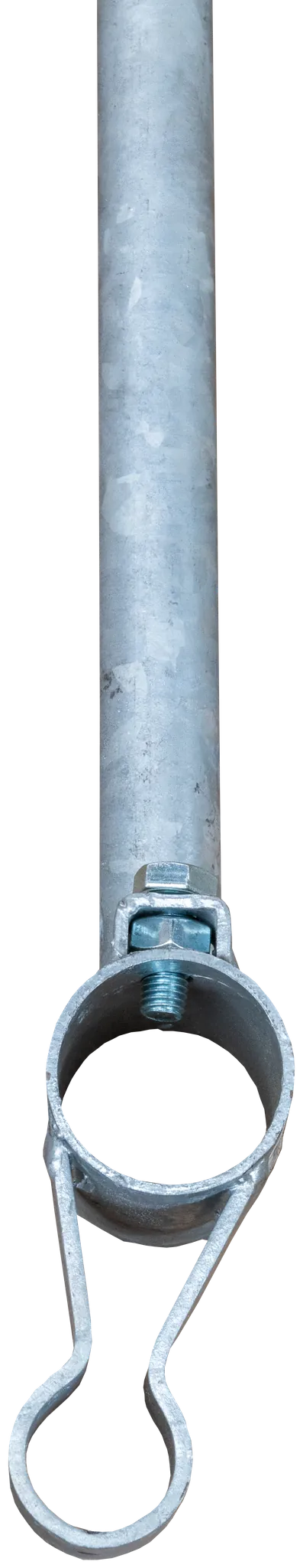 Abschlussstange mit Halter Typ SV für Verriegelungsrohr