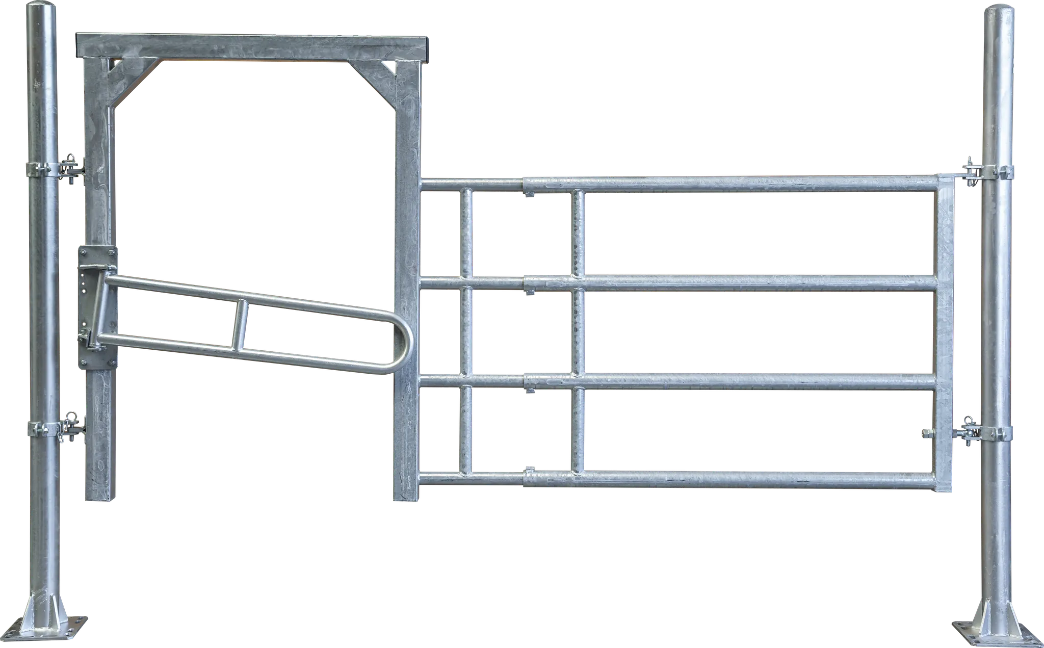 Einschubteil R4 mit Rahmen und Ein-Wege-Tor, einfach
