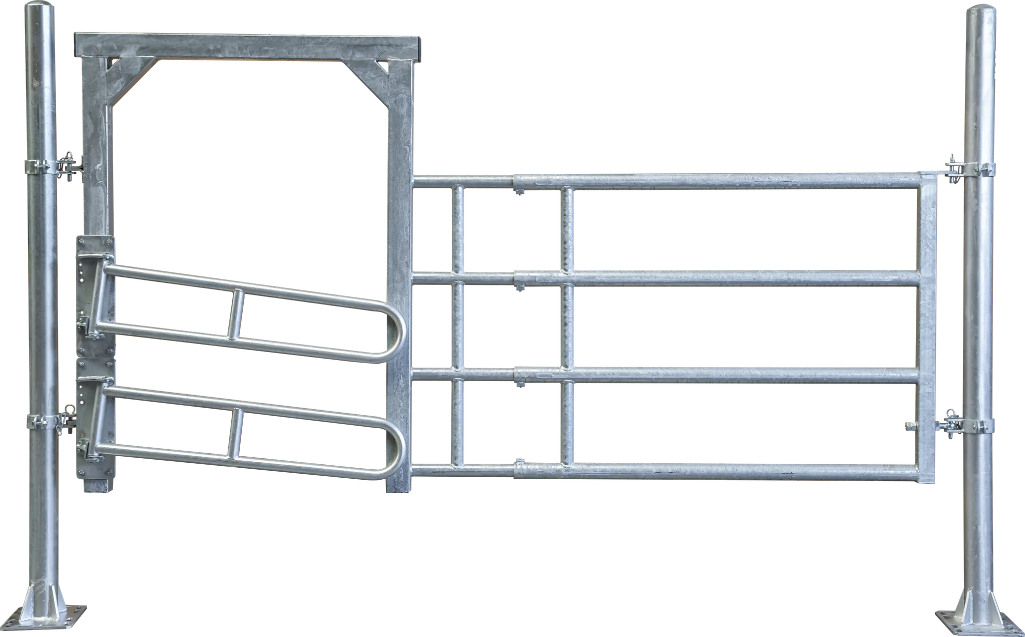 Einschubteil R4 mit Rahmen und Ein-Wege-Tor, doppelt