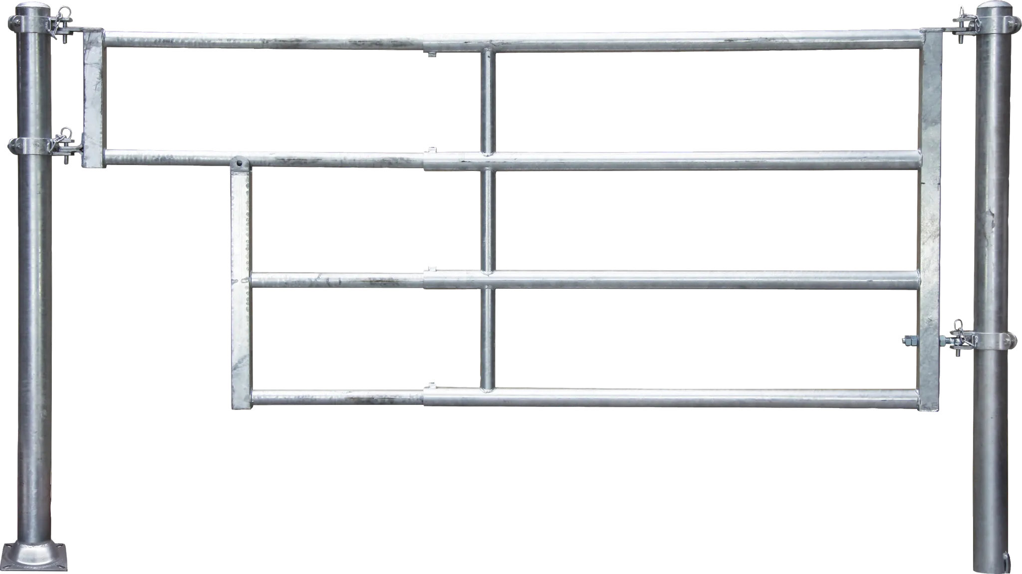 Abtrennung R4 (1/2) Tränke Montagelänge 1,85 - 2,75 m