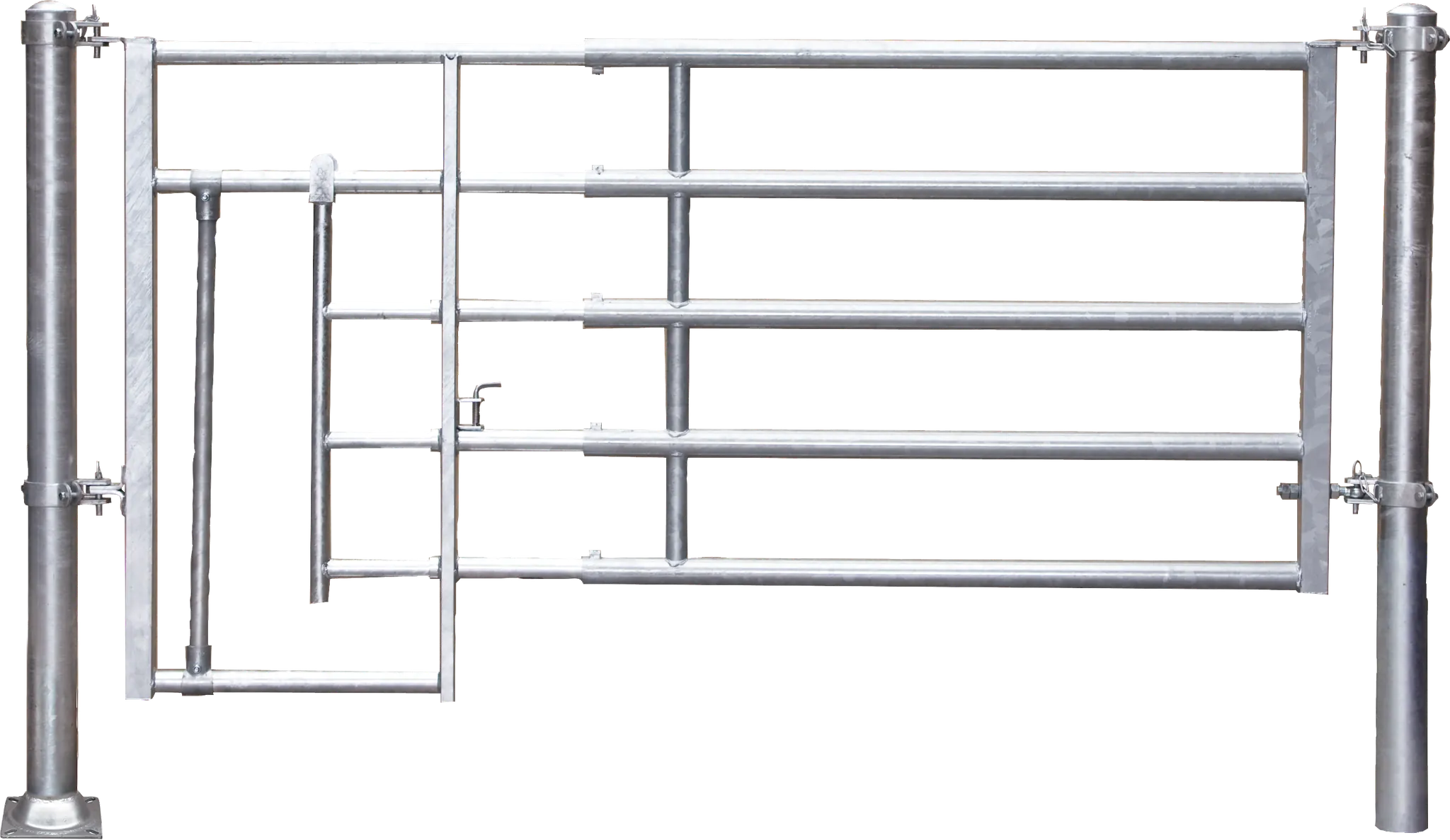 Abtrennung R5 (2/3) Kälberschlupf Montagelänge 2,45 - 3,45 m