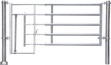 Abtrennung R5 (3/4) Kälberschlupf Montagelänge 3,45 - 4,45 m