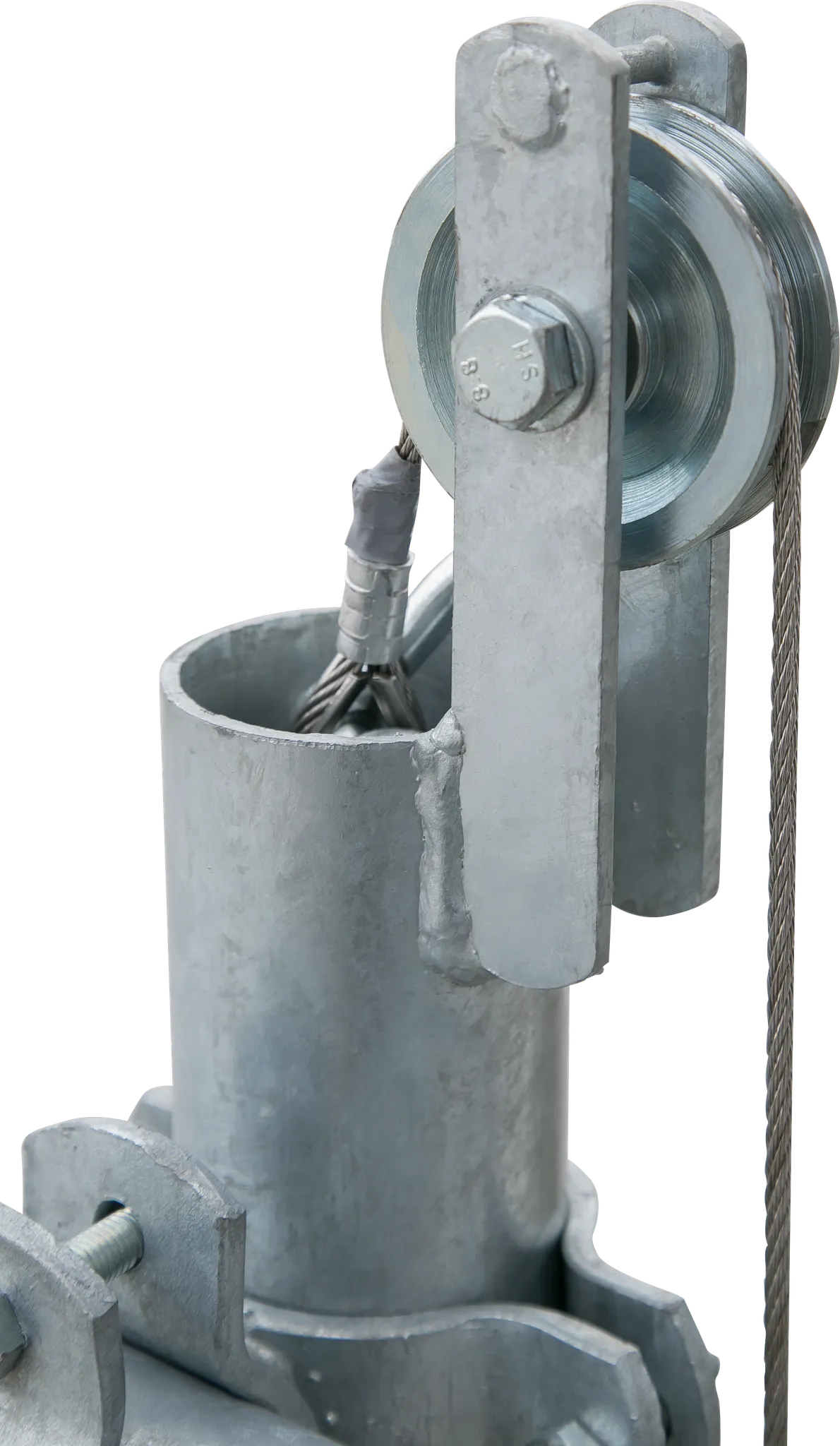 Hubtor für Treibgänge, inkl. Pfosten