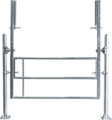Schwenktor, verstellbar Montagelänge 2,65 - 4,10 m