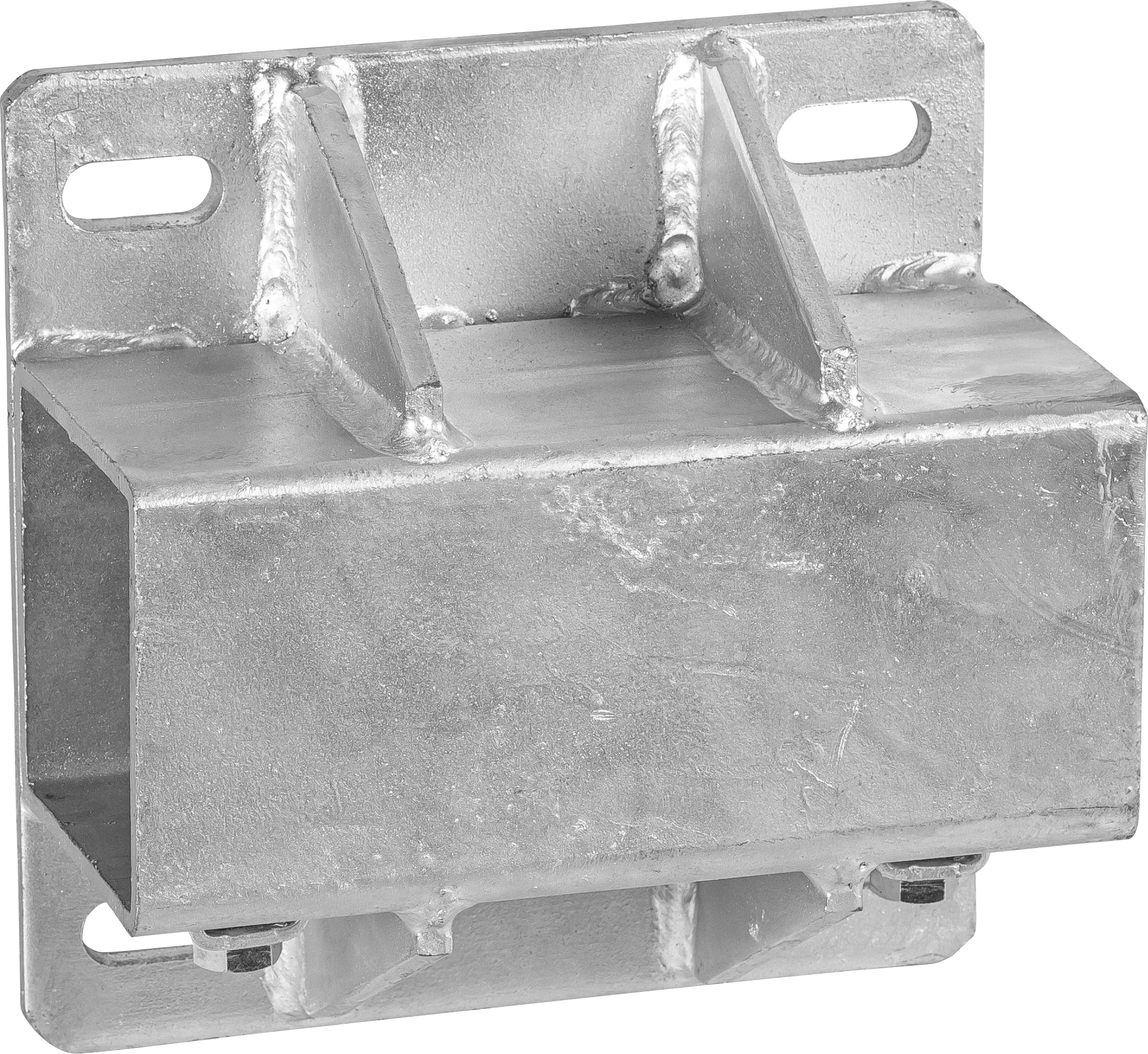 Montageplatte Fingergatter inkl. Schrauben für Vollschellen