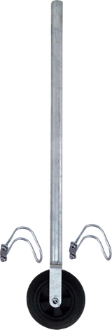 Stützrad für Tor leicht RS inkl. Kreuzbügel