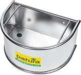 Halbrundtrog, Edelstahl