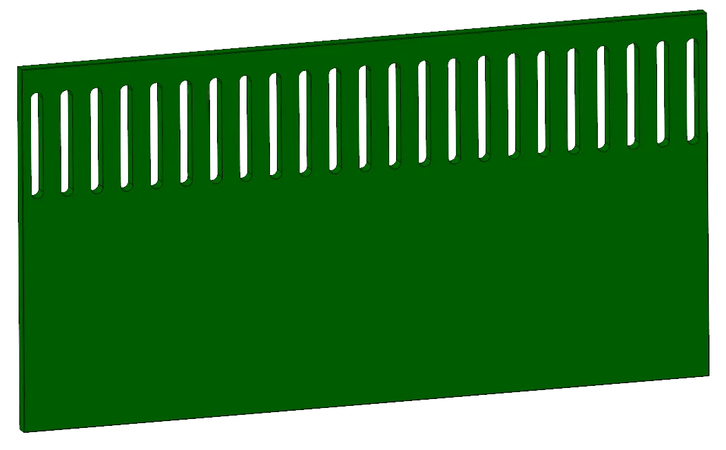 Seitenwand mit Öffnungen 1,20 x 3,00 m, PATURA Kälberbox