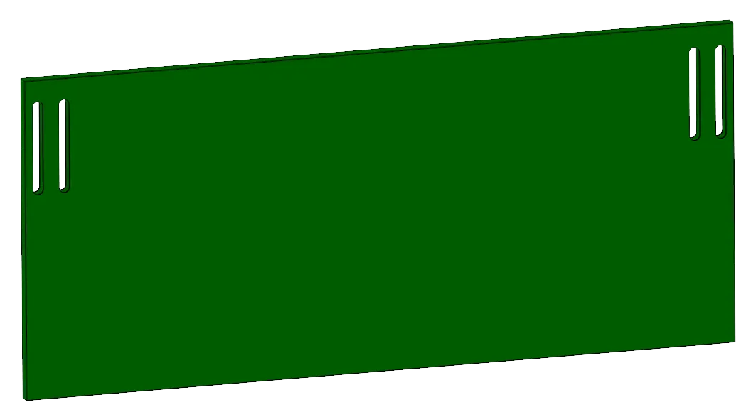 Seitenwand geschlossen 1,20 x 3,00 m, PATURA Kälberbox