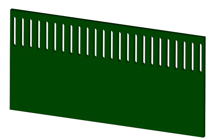 Seitenwand mit Öffnungen 1,20 x 2,40 m, PATURA Kälberbox,