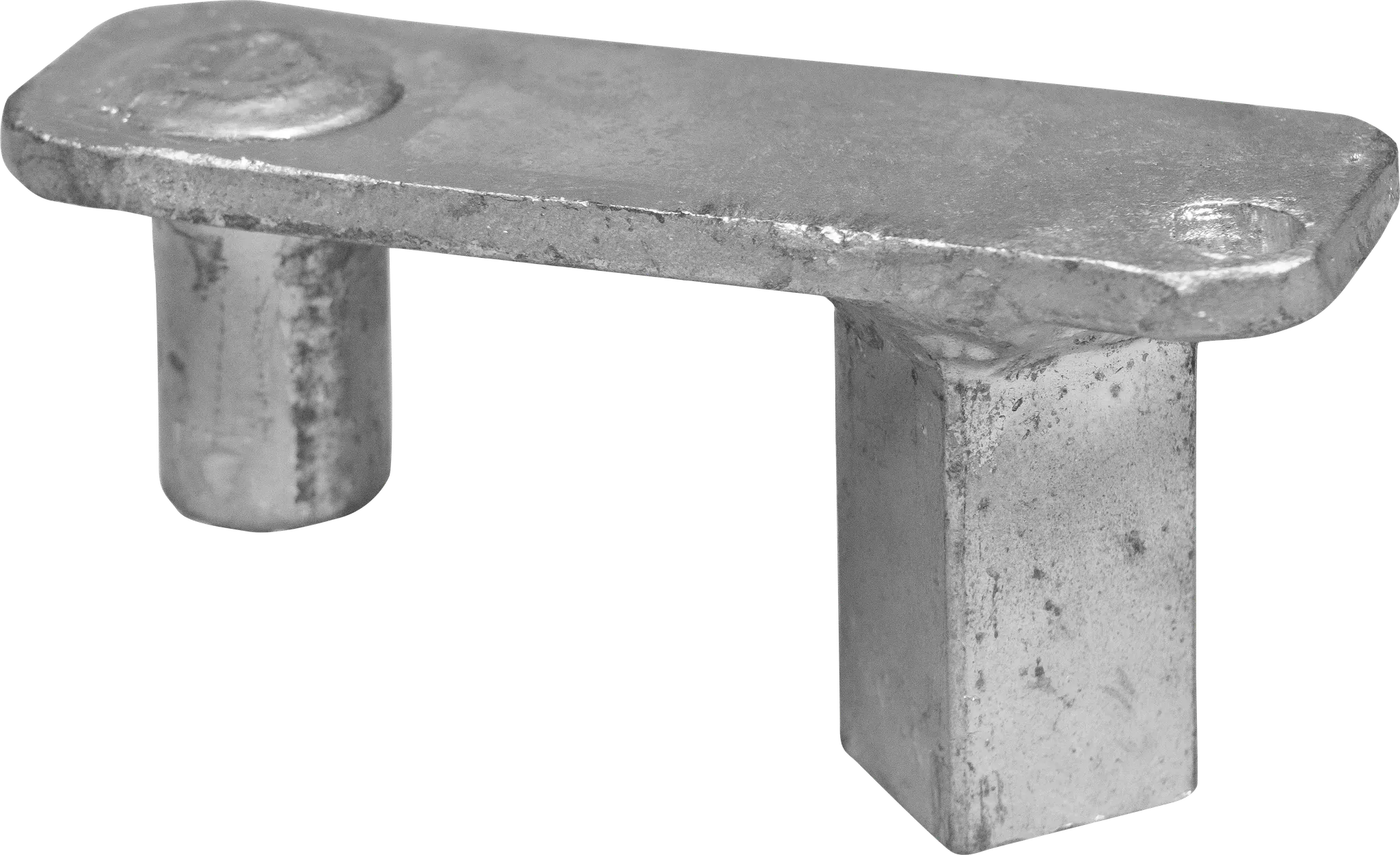 Türfixierung für Tür geteilt