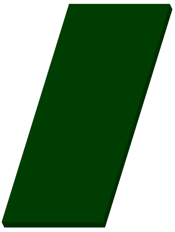 Rückwand Kunststoff unten & oben, 152x5x60 cm