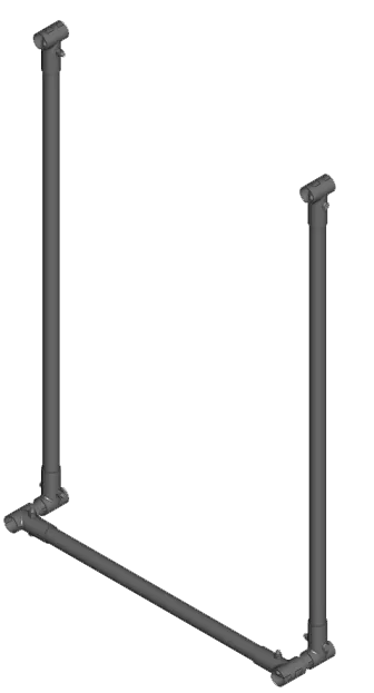 Erweiterungsset für Fronttüren für Transportwagen