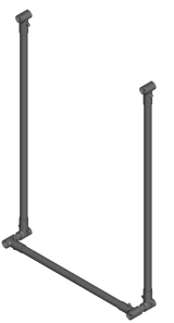 Erweiterungsset für Fronttüren für Transportwagen