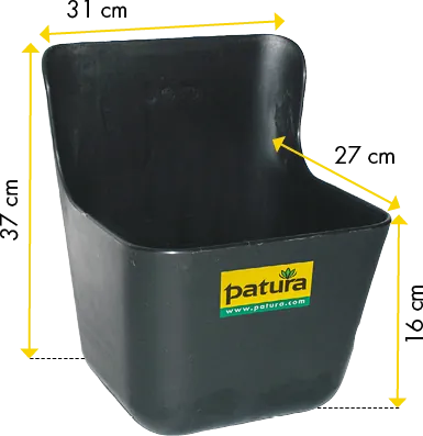 Kunststoff-Trog, 11,5 l