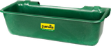 Kunststoff-Langtrog, 32 Liter, grün zum Einhängen