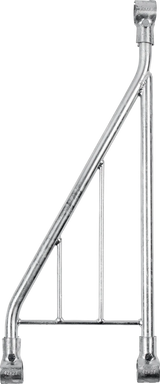 Anfangs- und Endstück Kälber-Schrägfressgitter modular