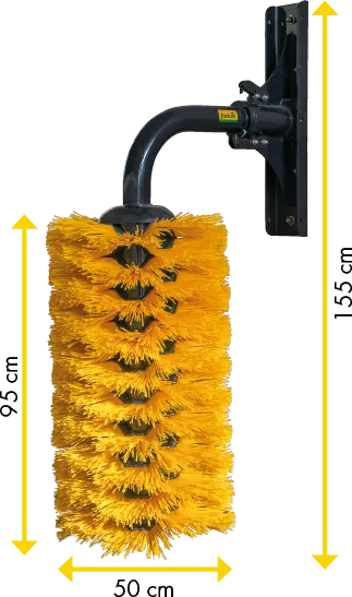 Schwingbürste Maxi für Rinder und Großpferde