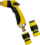 Pferde-Abspritzdusche inkl. Schlauch, Anschlüsse und Duschbrause