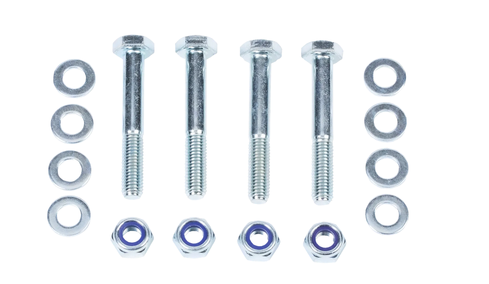 Montageset für 2 x Kratzbürste an Pfosten 60x60 mm