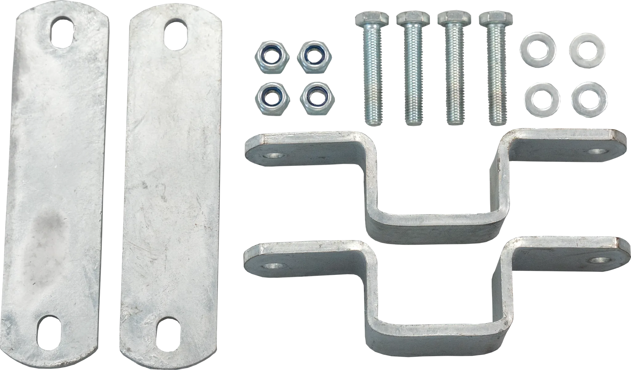 Montageset für Einzelmontage Kratzbürste Multifix Pfosten 60 x 60 mm