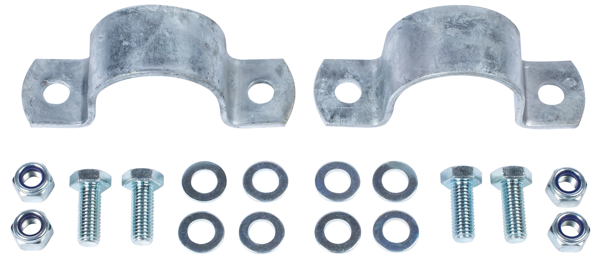 Montageset Scheuerblech an Rohr d= 60 mm,