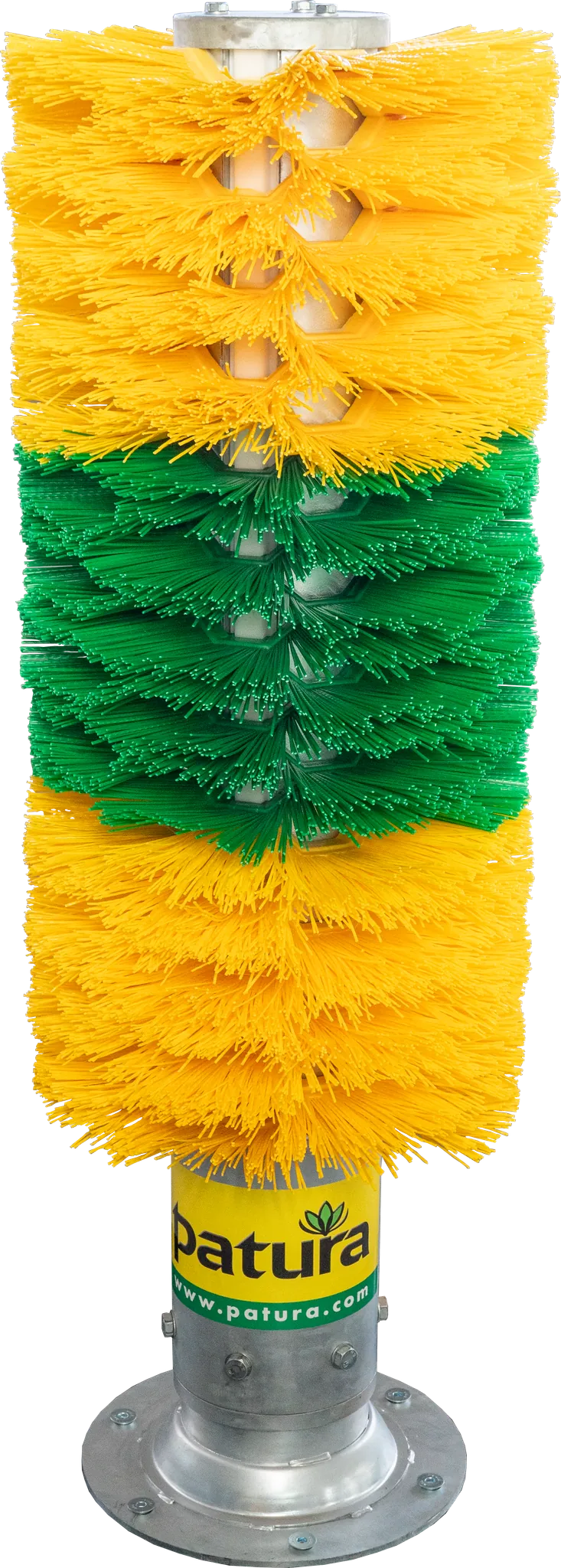 Pfahlbürste Maxi, Höhe 1,50 m mit Bodenplatte