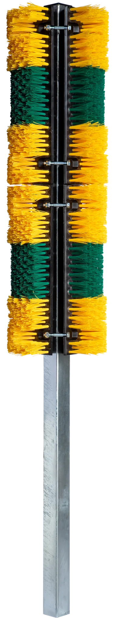 Pfahlbürste Midi 100x 30 cm inkl. Pfosten 60x60x3 mm, Länge 1,80 m