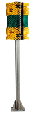 Pfahlbürste Midi 50 x 30 cm Gesamthöhe 1,50 m mit Bodenplatte