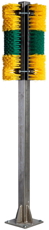 Pfahlbürste Midi 50 x 30 cm Gesamthöhe 1,50 m mit Bodenplatte