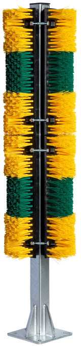 Pfahlbürste Mini 100 x 30 cm Gesamthöhe 1,35 m mit Bodenplatte