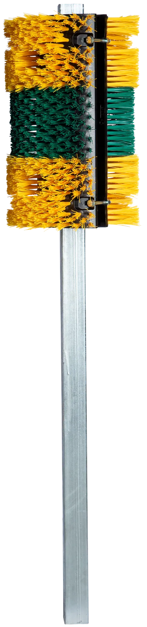 Pfahlbürste Mini 50 x 30 cm inkl. Pfosten 60x60x3 mm, Länge: 1,50 m