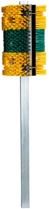 Pfahlbürste Mini 50 x 30 cm inkl. Pfosten 60x60x3 mm, Länge: 1,50 m