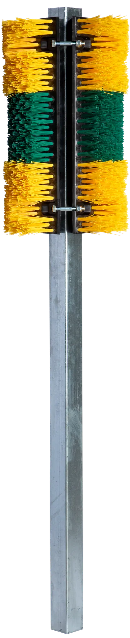 Pfahlbürste Mini 50 x 30 cm inkl. Pfosten 60x60x3 mm, Länge: 1,50 m