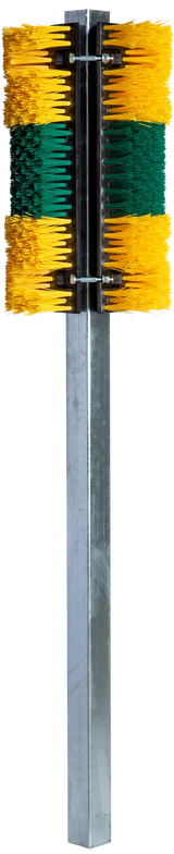 Pfahlbürste Mini 50 x 30 cm inkl. Pfosten 60x60x3 mm, Länge: 1,50 m