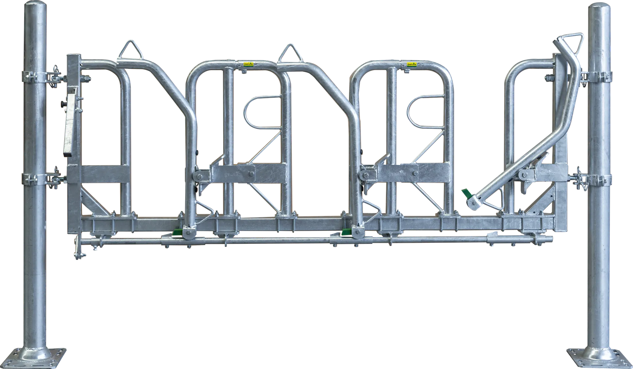 Schwedenfressgitter modular, 4 Plätze Montagelänge 3,23 m