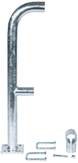 Zwischenstange d= 48 mm modulares Schwedenfressgitter